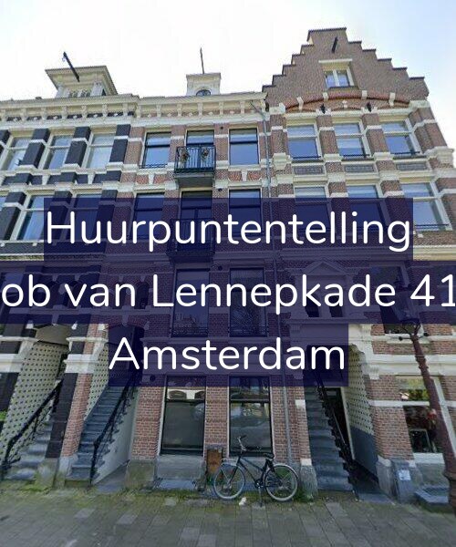 Foto gevel Huurpuntentelling voor Jacob van Lennepkade 41-H, Amsterdam