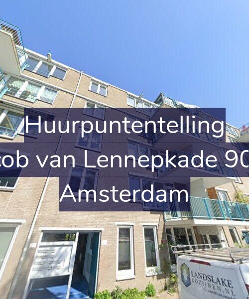 Foto gevel Huurpuntentelling voor Jacob van Lennepkade 90-C, Amsterdam