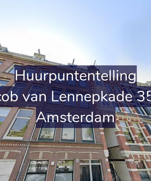 Foto gevel Huurpuntentelling voor Jacob van Lennepkade 35-3, Amsterdam