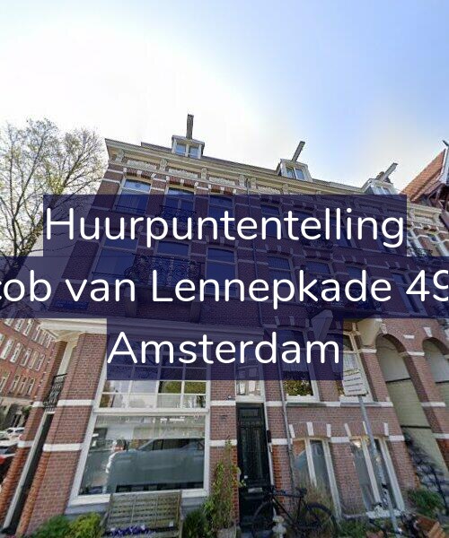 Foto gevel Huurpuntentelling voor Jacob van Lennepkade 49-C, Amsterdam