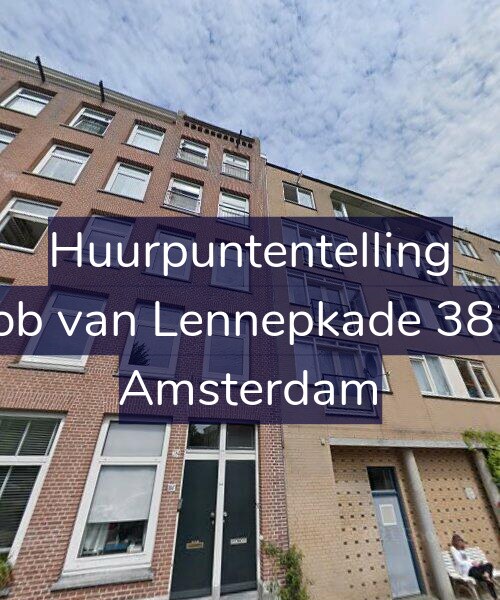 Foto gevel Huurpuntentelling voor Jacob van Lennepkade 382-C, Amsterdam