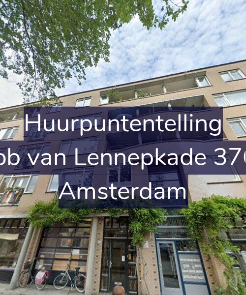 Foto gevel Huurpuntentelling voor Jacob van Lennepkade 376-D, Amsterdam