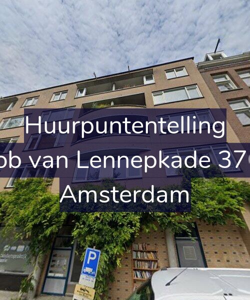 Foto gevel Huurpuntentelling voor Jacob van Lennepkade 370-C, Amsterdam