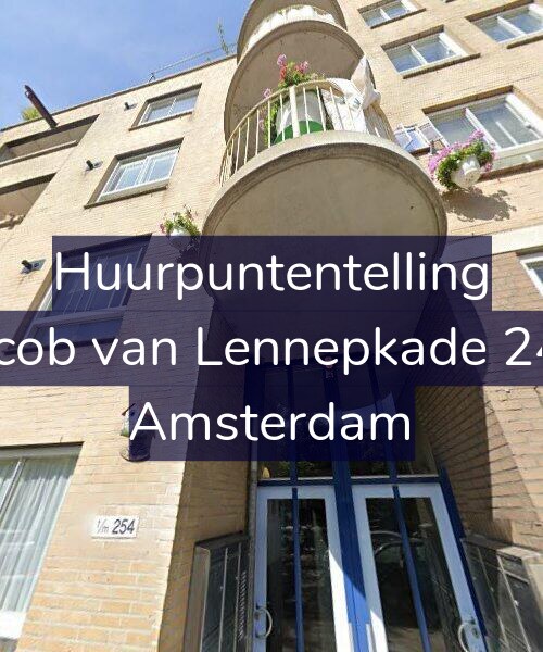 Foto gevel Huurpuntentelling voor Jacob van Lennepkade 246, Amsterdam