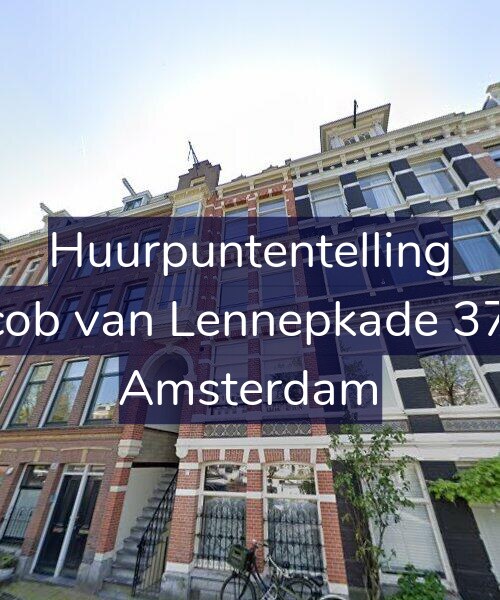 Foto gevel Huurpuntentelling voor Jacob van Lennepkade 37-4, Amsterdam