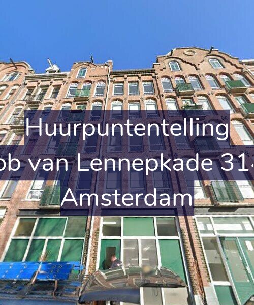 Foto gevel Huurpuntentelling voor Jacob van Lennepkade 314-D, Amsterdam
