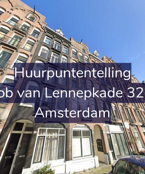 Foto gevel Huurpuntentelling voor Jacob van Lennepkade 326-4, Amsterdam