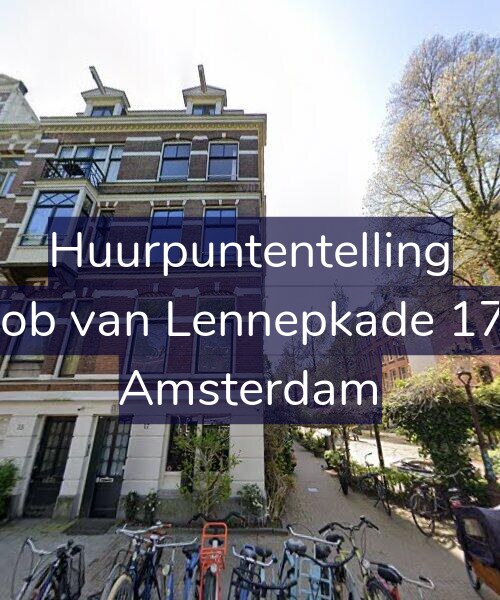 Foto gevel Huurpuntentelling voor Jacob van Lennepkade 17-H, Amsterdam