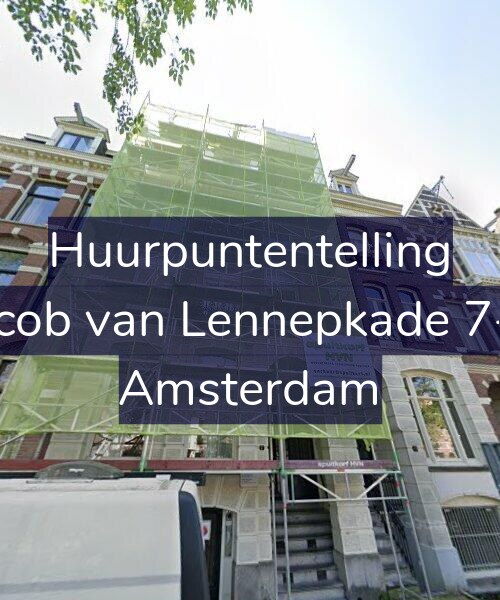 Foto gevel Huurpuntentelling voor Jacob van Lennepkade 7-O, Amsterdam