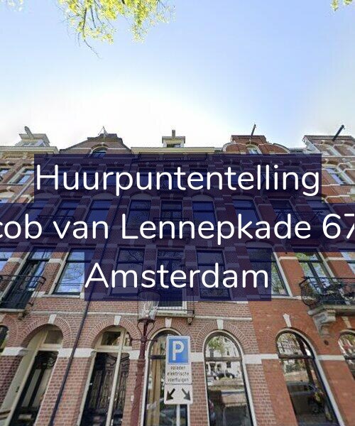 Foto gevel Huurpuntentelling voor Jacob van Lennepkade 67-2, Amsterdam