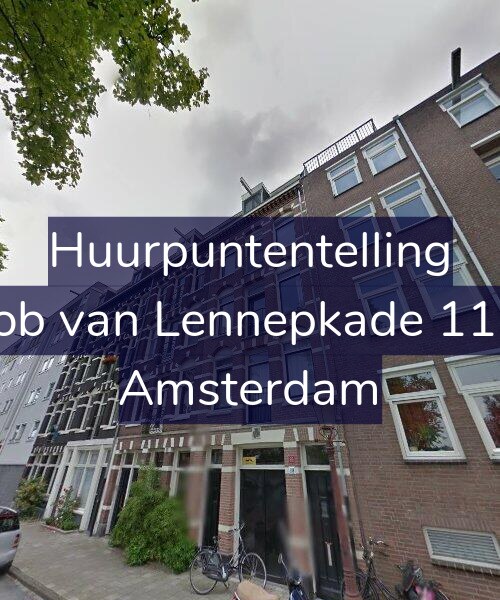 Foto gevel Huurpuntentelling voor Jacob van Lennepkade 119-3, Amsterdam
