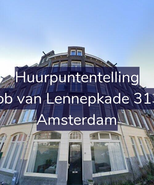 Foto gevel Huurpuntentelling voor Jacob van Lennepkade 313-H, Amsterdam