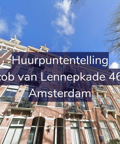 Foto gevel Huurpuntentelling voor Jacob van Lennepkade 46-3, Amsterdam