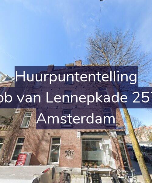 Foto gevel Huurpuntentelling voor Jacob van Lennepkade 257-H, Amsterdam