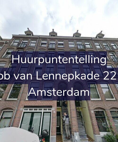 Foto gevel Huurpuntentelling voor Jacob van Lennepkade 221-C, Amsterdam