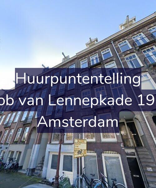 Foto gevel Huurpuntentelling voor Jacob van Lennepkade 199-3, Amsterdam