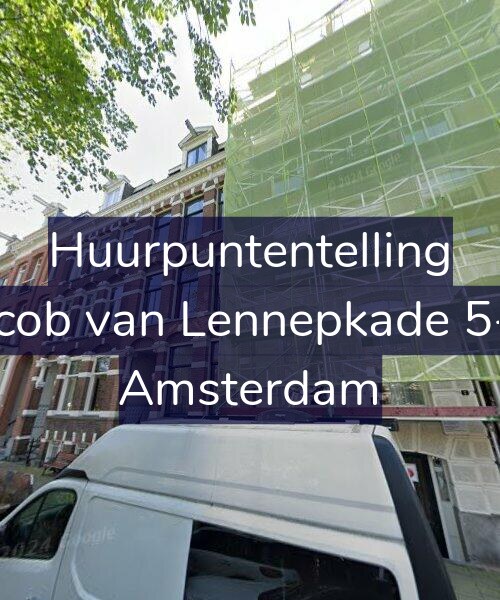 Foto gevel Huurpuntentelling voor Jacob van Lennepkade 5-H, Amsterdam