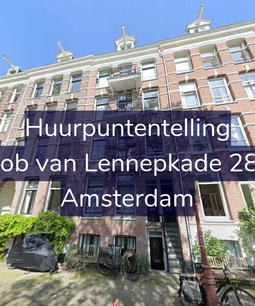 Foto gevel Huurpuntentelling voor Jacob van Lennepkade 28-H, Amsterdam