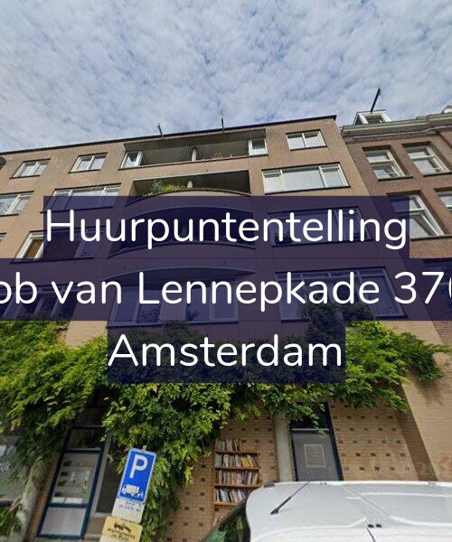 Foto gevel Huurpuntentelling voor Jacob van Lennepkade 370-A, Amsterdam
