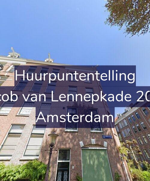Foto gevel Huurpuntentelling voor Jacob van Lennepkade 20-3, Amsterdam