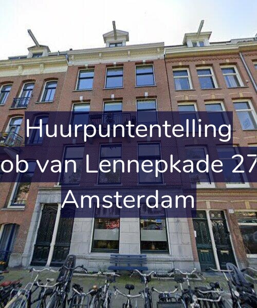 Foto gevel Huurpuntentelling voor Jacob van Lennepkade 27-H, Amsterdam