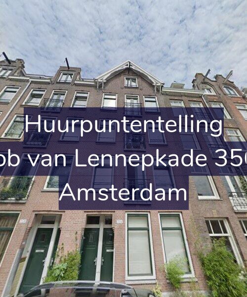 Foto gevel Huurpuntentelling voor Jacob van Lennepkade 356-H, Amsterdam