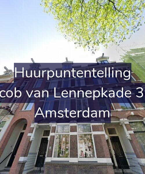 Foto gevel Huurpuntentelling voor Jacob van Lennepkade 3-2, Amsterdam