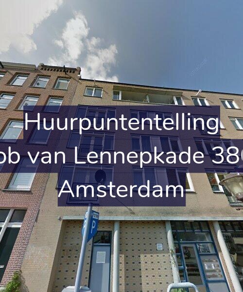 Foto gevel Huurpuntentelling voor Jacob van Lennepkade 380-A, Amsterdam