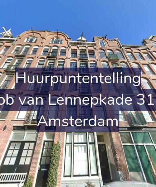 Foto gevel Huurpuntentelling voor Jacob van Lennepkade 318-3, Amsterdam