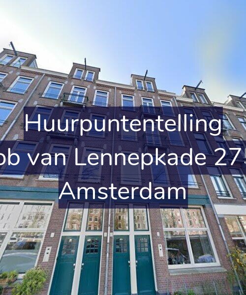 Foto gevel Huurpuntentelling voor Jacob van Lennepkade 275-D, Amsterdam