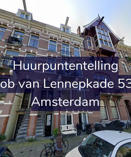 Foto gevel Huurpuntentelling voor Jacob van Lennepkade 53-H, Amsterdam