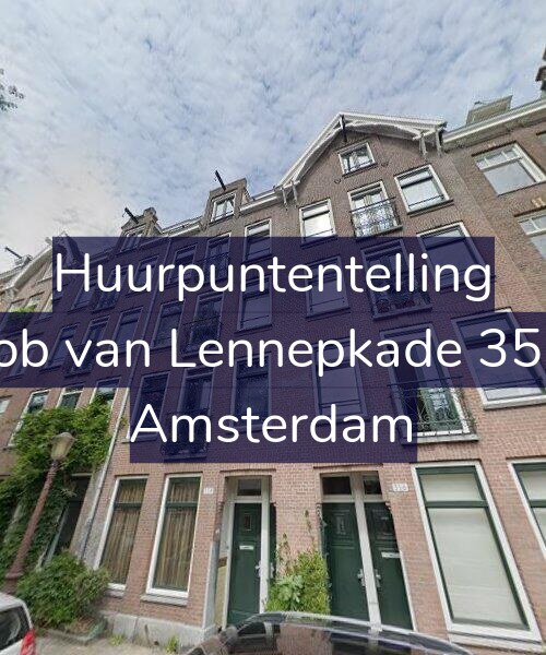 Foto gevel Huurpuntentelling voor Jacob van Lennepkade 358-2, Amsterdam
