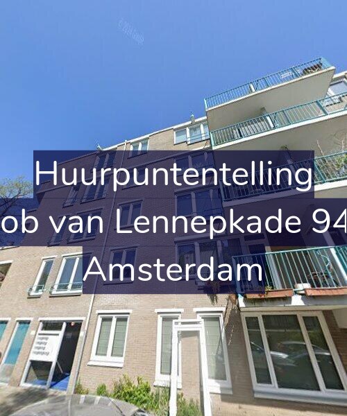 Foto gevel Huurpuntentelling voor Jacob van Lennepkade 94-D, Amsterdam
