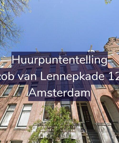 Foto gevel Huurpuntentelling voor Jacob van Lennepkade 12-2, Amsterdam