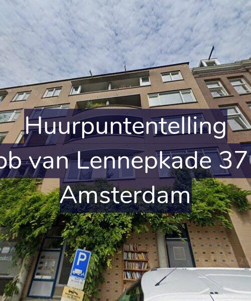 Foto gevel Huurpuntentelling voor Jacob van Lennepkade 370-B, Amsterdam