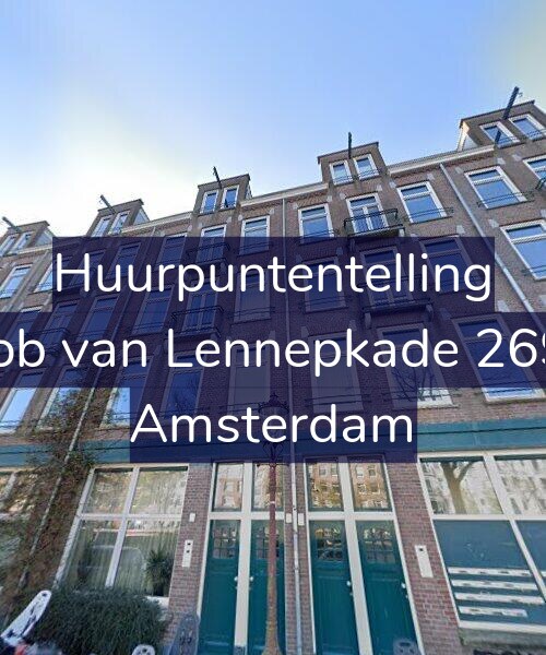Foto gevel Huurpuntentelling voor Jacob van Lennepkade 269-A, Amsterdam
