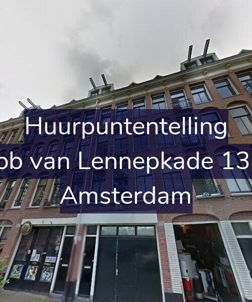 Foto gevel Huurpuntentelling voor Jacob van Lennepkade 139-2, Amsterdam