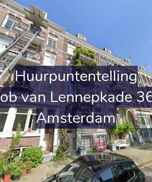 Foto gevel Huurpuntentelling voor Jacob van Lennepkade 36-H, Amsterdam