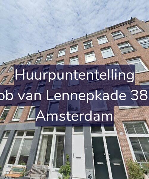 Foto gevel Huurpuntentelling voor Jacob van Lennepkade 388-2, Amsterdam