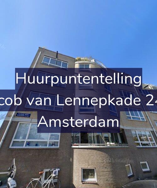 Foto gevel Huurpuntentelling voor Jacob van Lennepkade 244, Amsterdam