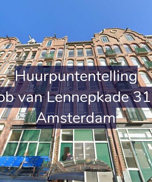 Foto gevel Huurpuntentelling voor Jacob van Lennepkade 314-E, Amsterdam
