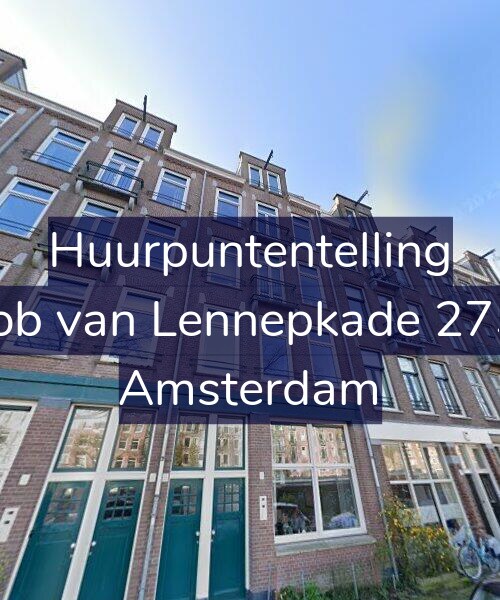 Foto gevel Huurpuntentelling voor Jacob van Lennepkade 275-A, Amsterdam