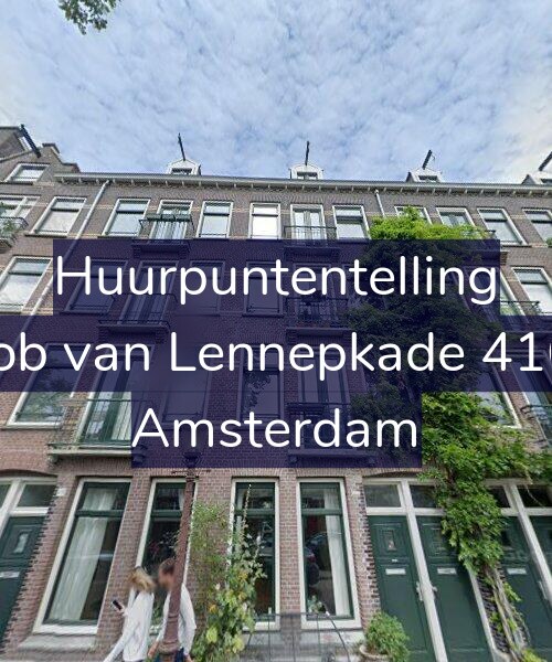 Foto gevel Huurpuntentelling voor Jacob van Lennepkade 416-C, Amsterdam