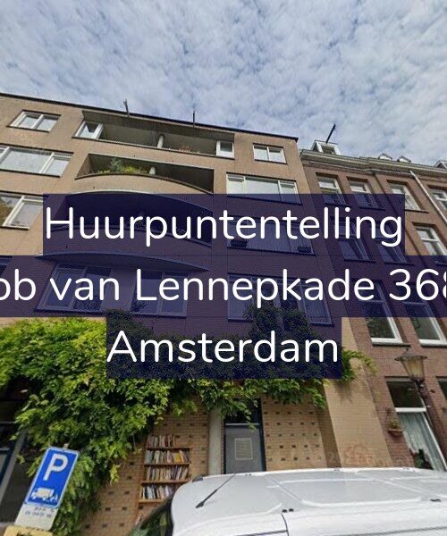 Foto gevel Huurpuntentelling voor Jacob van Lennepkade 368-D, Amsterdam
