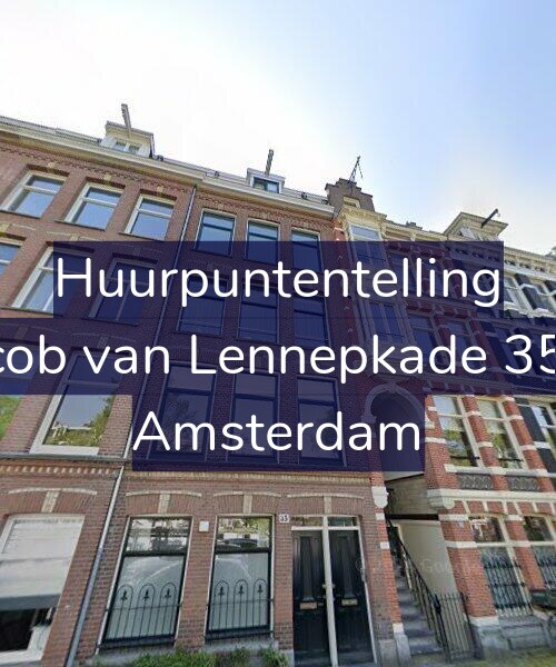 Foto gevel Huurpuntentelling voor Jacob van Lennepkade 35-4, Amsterdam