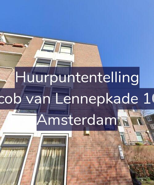 Foto gevel Huurpuntentelling voor Jacob van Lennepkade 102, Amsterdam