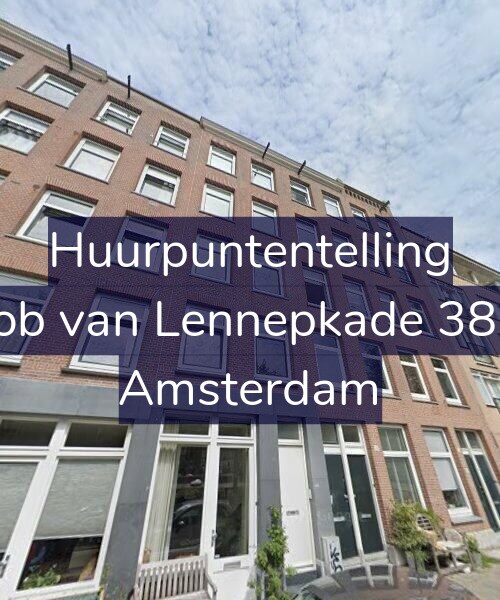 Foto gevel Huurpuntentelling voor Jacob van Lennepkade 386-2, Amsterdam