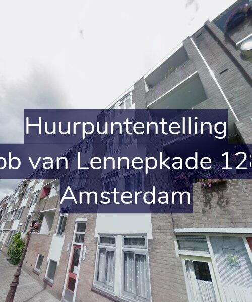 Foto gevel Huurpuntentelling voor Jacob van Lennepkade 128-A, Amsterdam