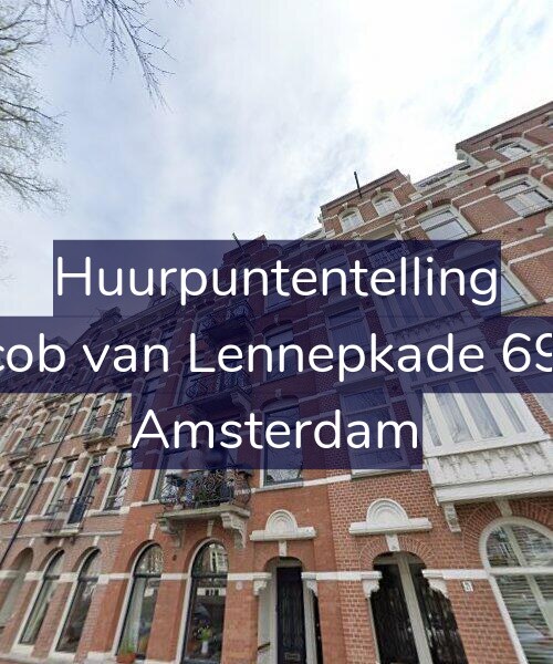 Foto gevel Huurpuntentelling voor Jacob van Lennepkade 69-3, Amsterdam
