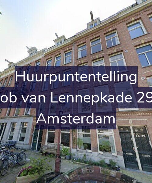 Foto gevel Huurpuntentelling voor Jacob van Lennepkade 29-H, Amsterdam